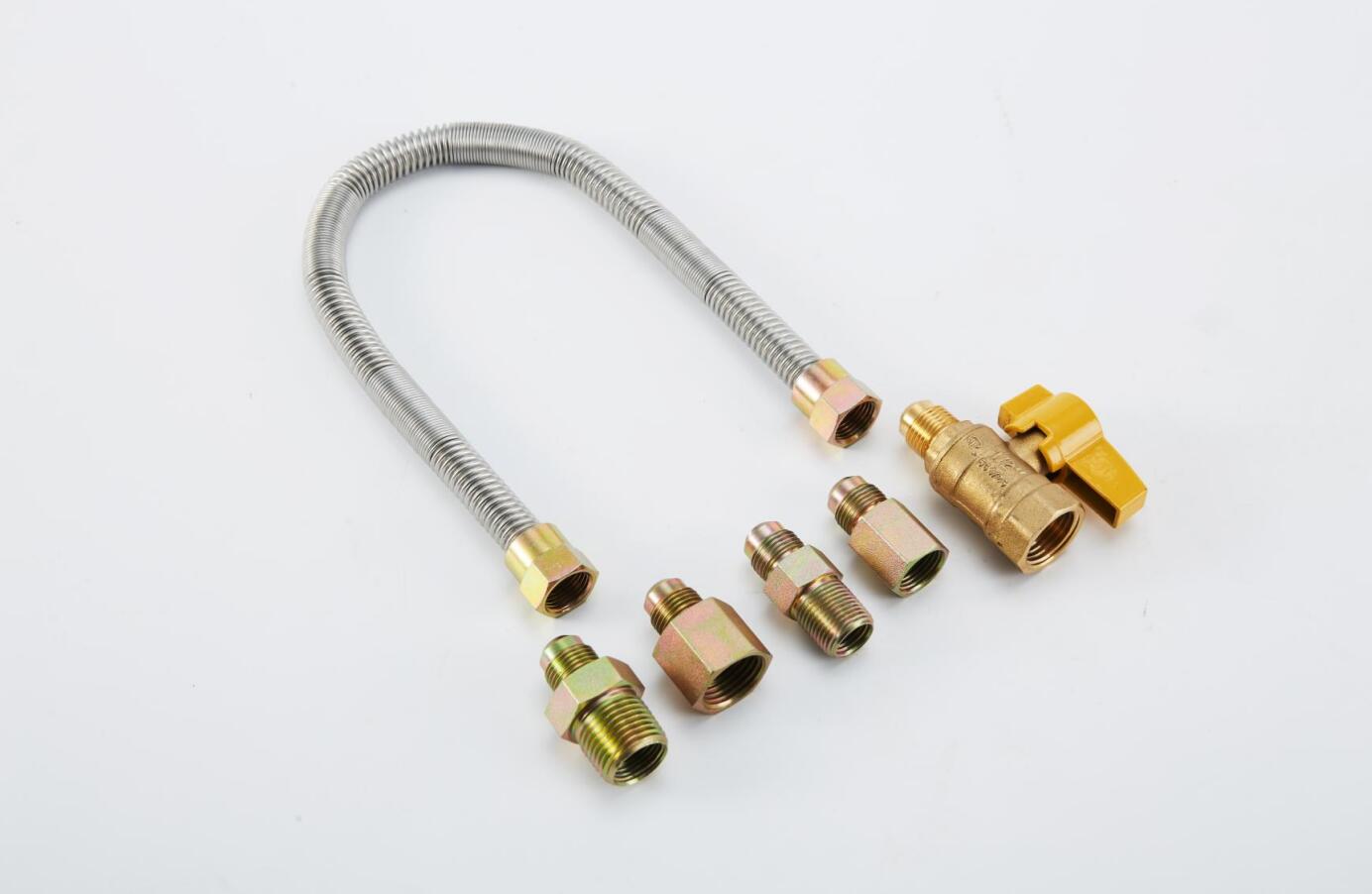Whistle-Free Gas Connector