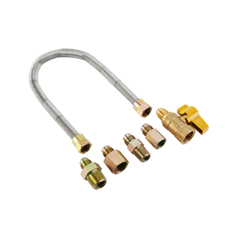 DN20 Stainless Steel Whistle Free Gas Connector